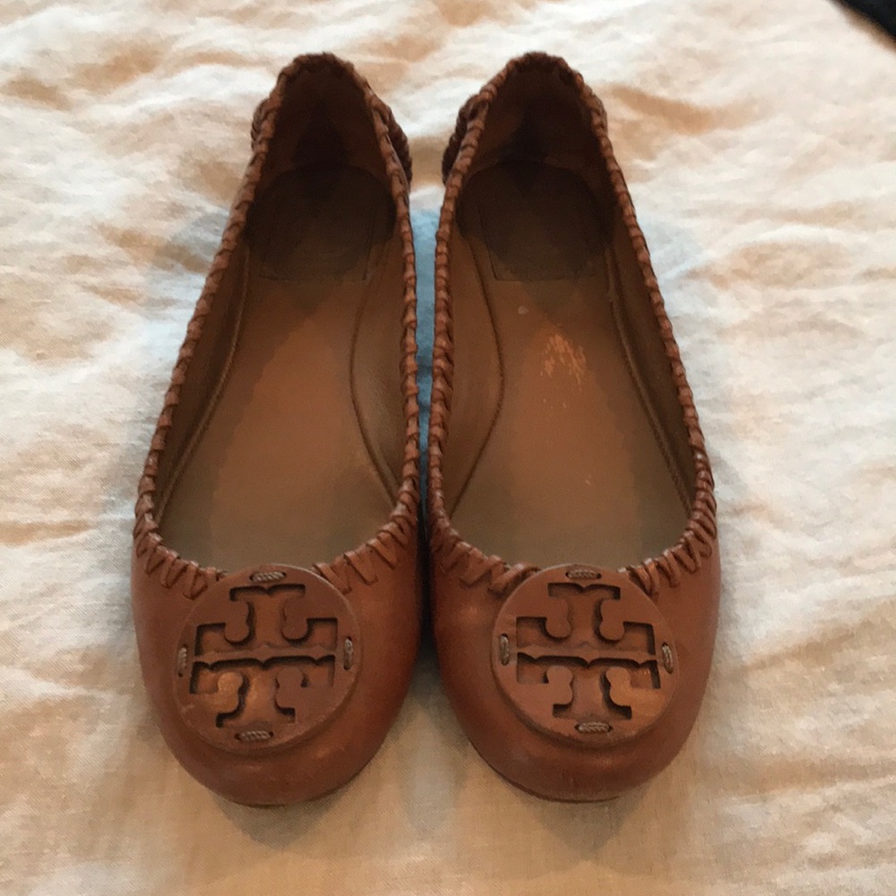 Tory Burch Brown Flats